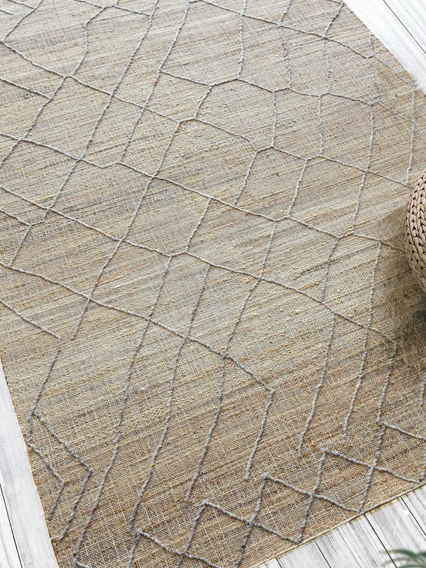 MENAN RUG - HEMP/ WOOL
