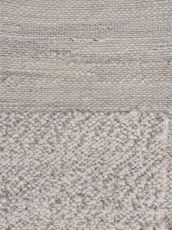 MILUTIN RUG - IVORY - HAND WOVEN - JUTE + WOOL