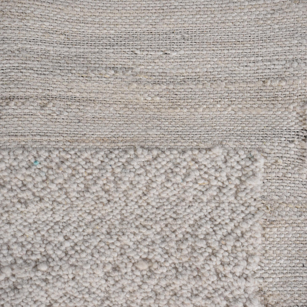 MILUTIN RUG - IVORY - HAND WOVEN - JUTE + WOOL