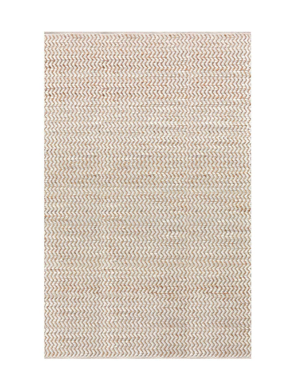 MISSION RUG - NATURAL/IVORY - JUTE/WOOL - HANDWOVEN