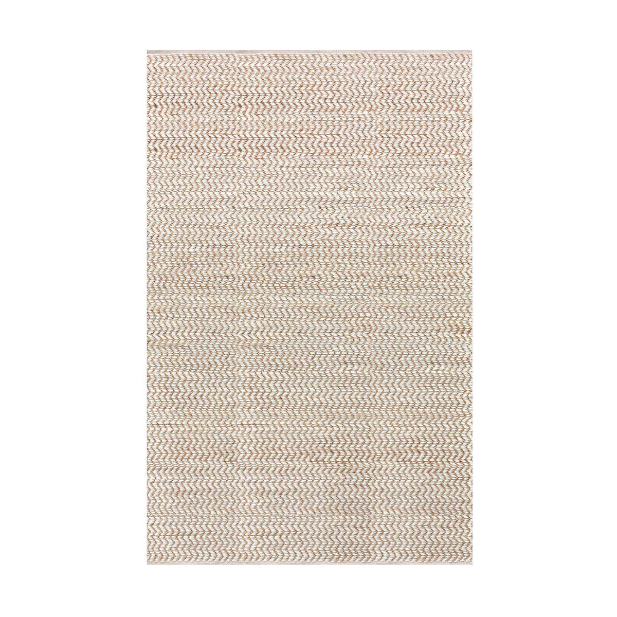 Monolith & Heart Mission Hand-Woven Jute & Wool Rug, Ivory