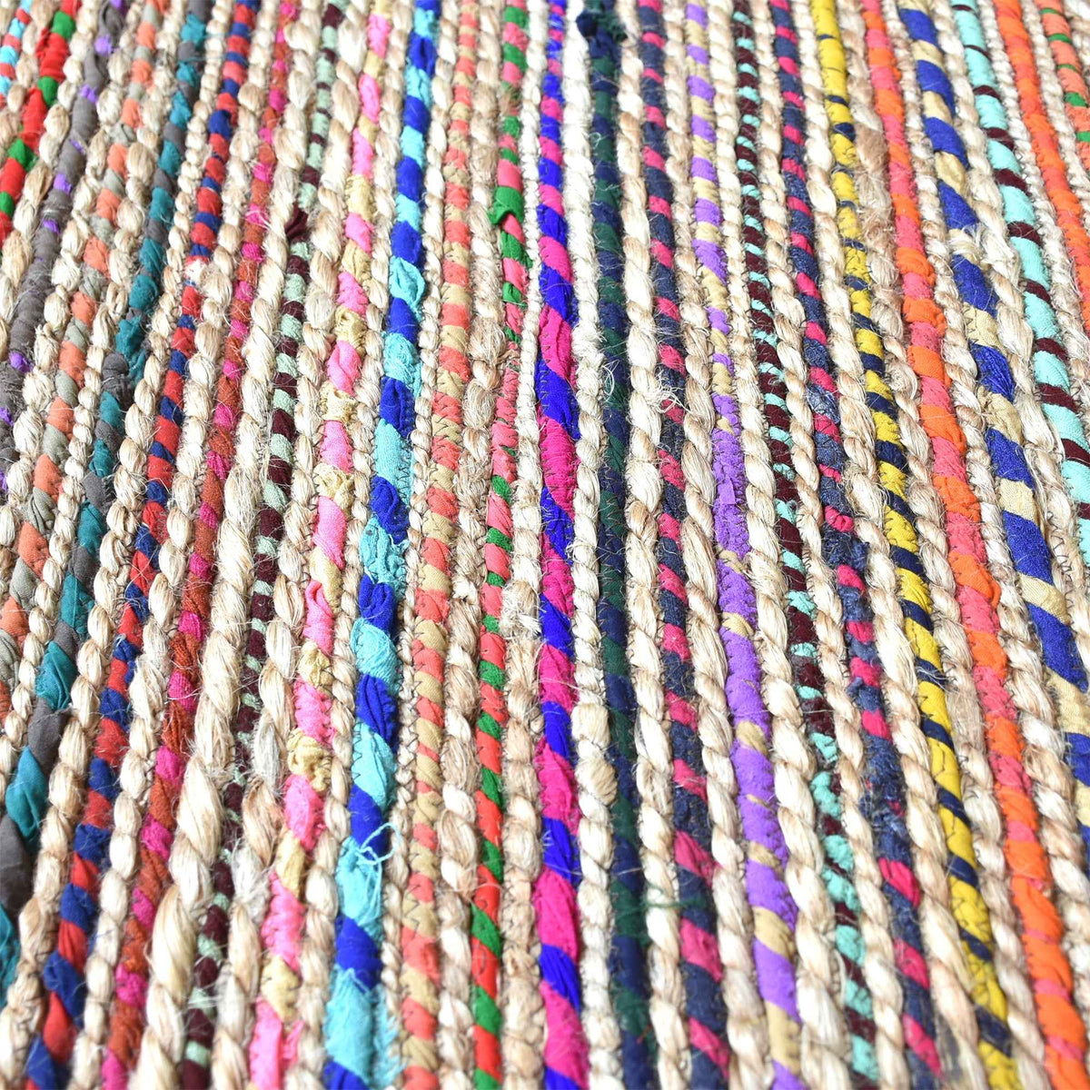 MISTON RUG - HEMP/ RECYCLED FABRIC