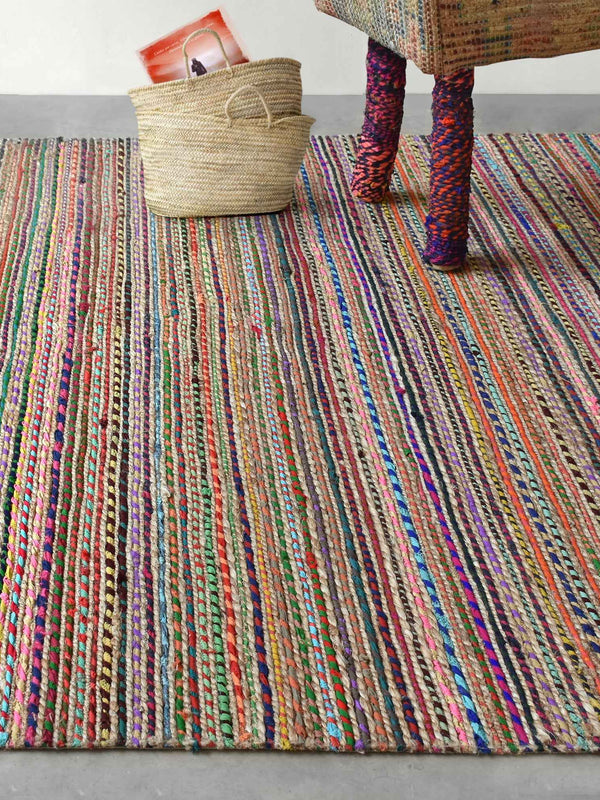 MISTON RUG - HEMP/ RECYCLED FABRIC