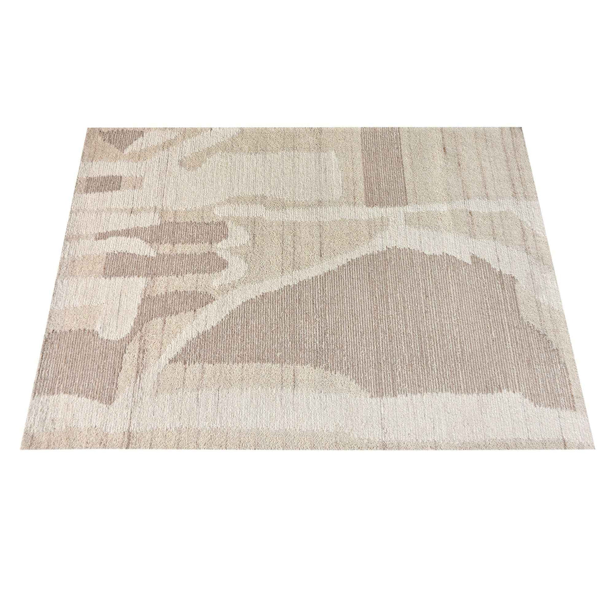 MLAVA RUG - IVORY/ BEIGE - WOOL - HAND WOVEN, OVER TUFTED