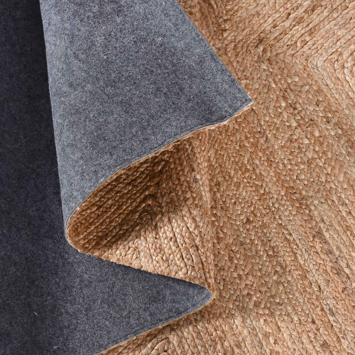 Monolith & Heart Morrito Hand-Woven Jute Rug, Natural