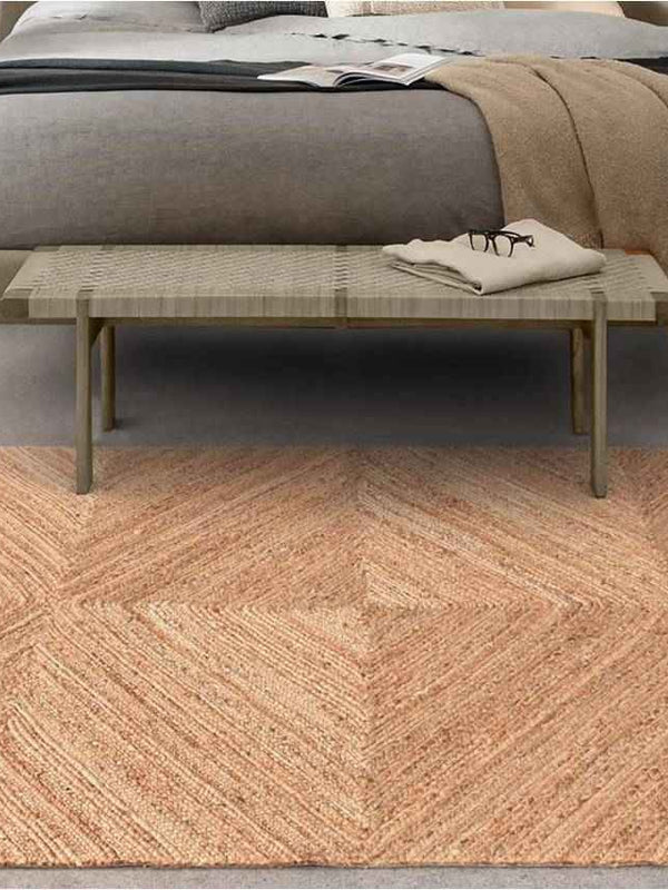 MORRITO RUG - NATURAL - HAND MADE - JUTE