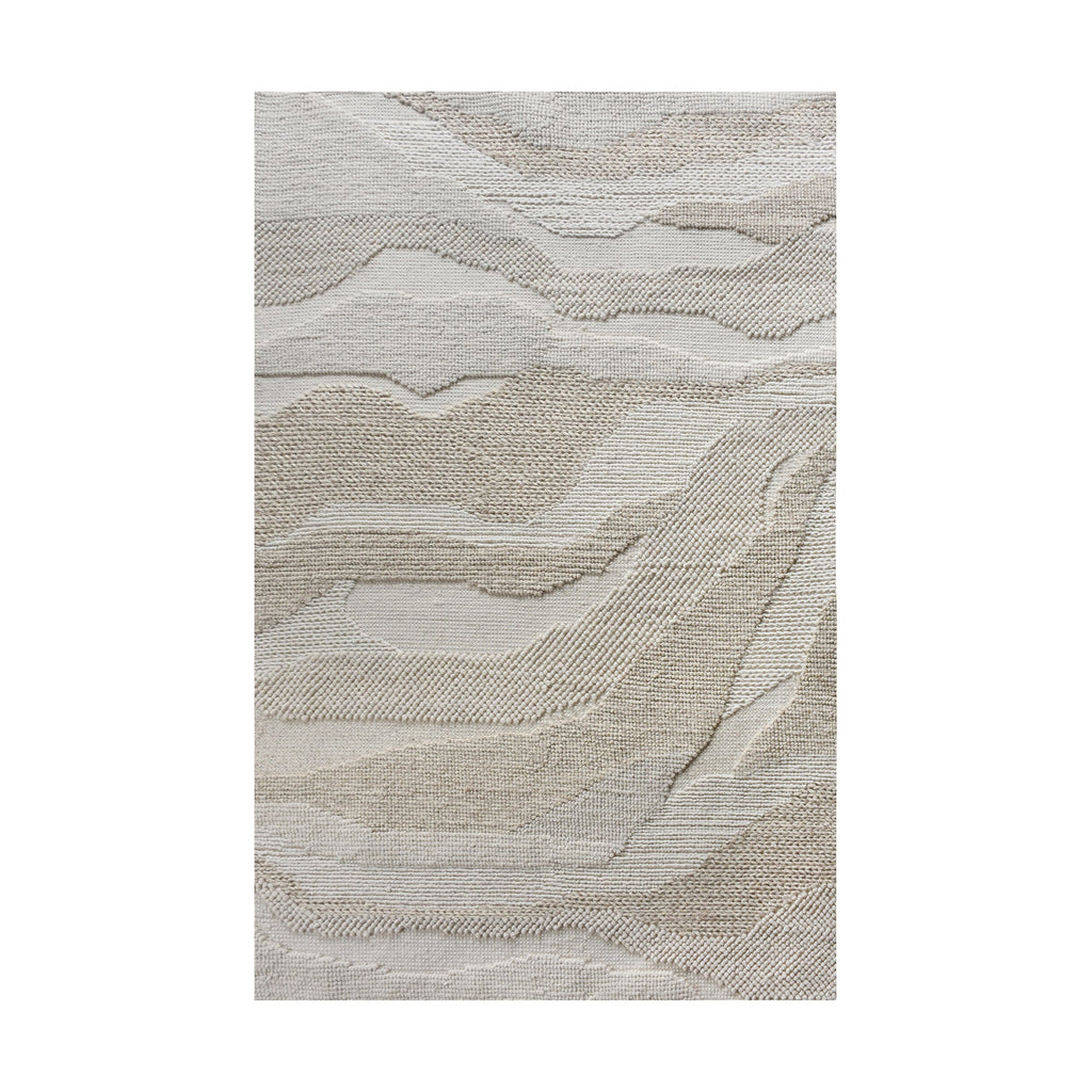 MOWSBURY RUG - WOOL - IVORY - HANDWOVEN