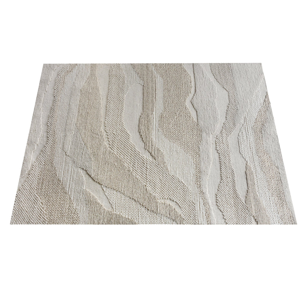 MOWSBURY RUG - WOOL - IVORY - HANDWOVEN