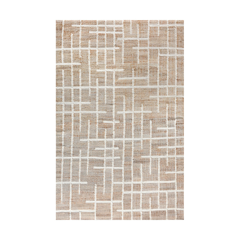 NACHEZ RUG - NATURAL/IVORY - JUTE/WOOL