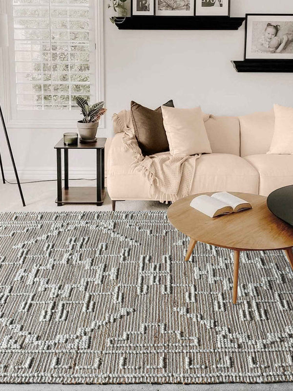 NARVIK RUG - HEMP/ WOOL