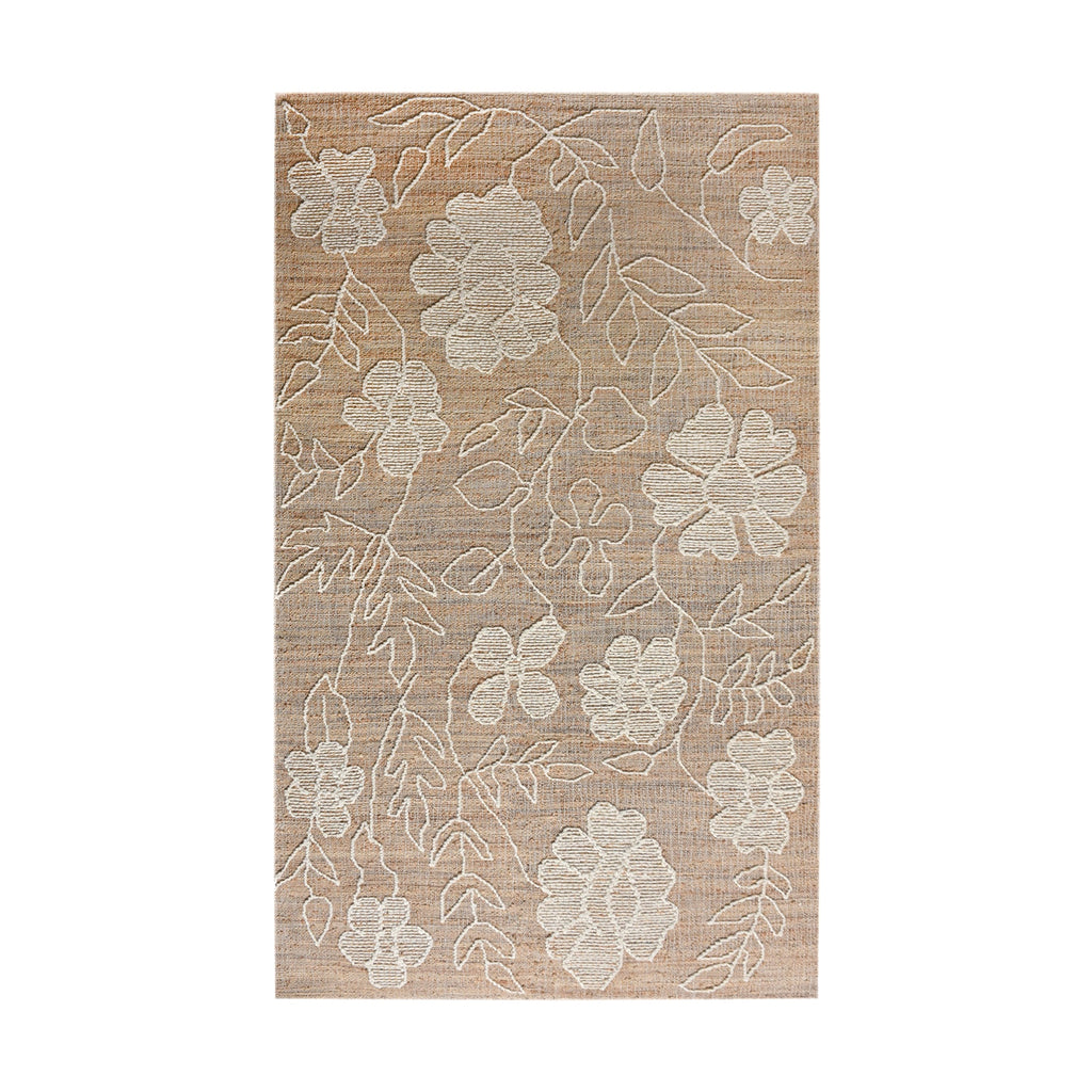 ORRELL RUG - NATURAL/IVORY- PUNJA KELIM - WOOL + JUTE
