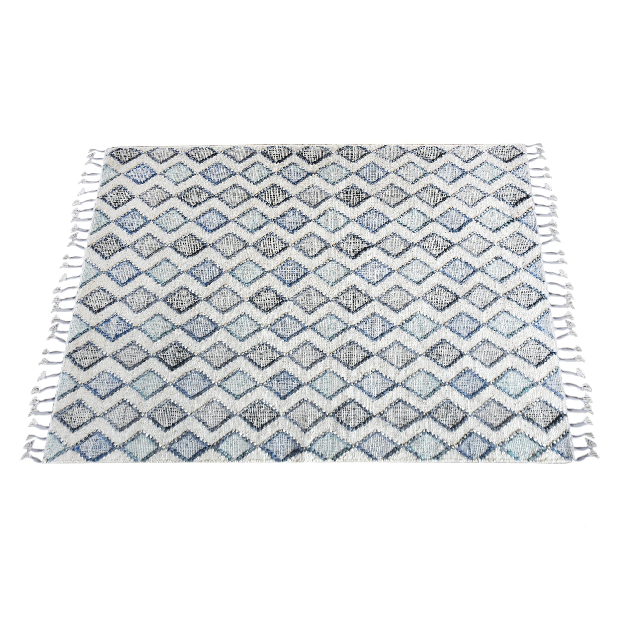 Area Rug, Bedroom Rug, Living Room Rug, Living Area Rug, Indian Rug, Office Carpet, Office Rug, Shop Rug Online, Hemp, Pet, Beige, Grey, Blue, Geometrical