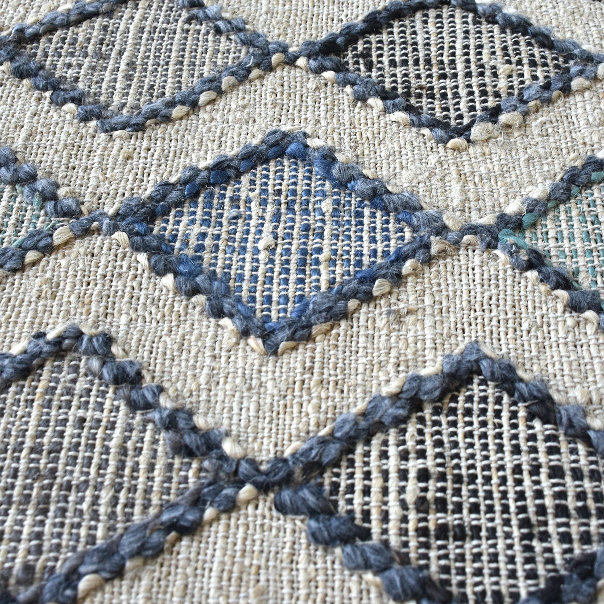 Area Rug, Bedroom Rug, Living Room Rug, Living Area Rug, Indian Rug, Office Carpet, Office Rug, Shop Rug Online, Hemp, Pet, Beige, Grey, Blue, Geometrical