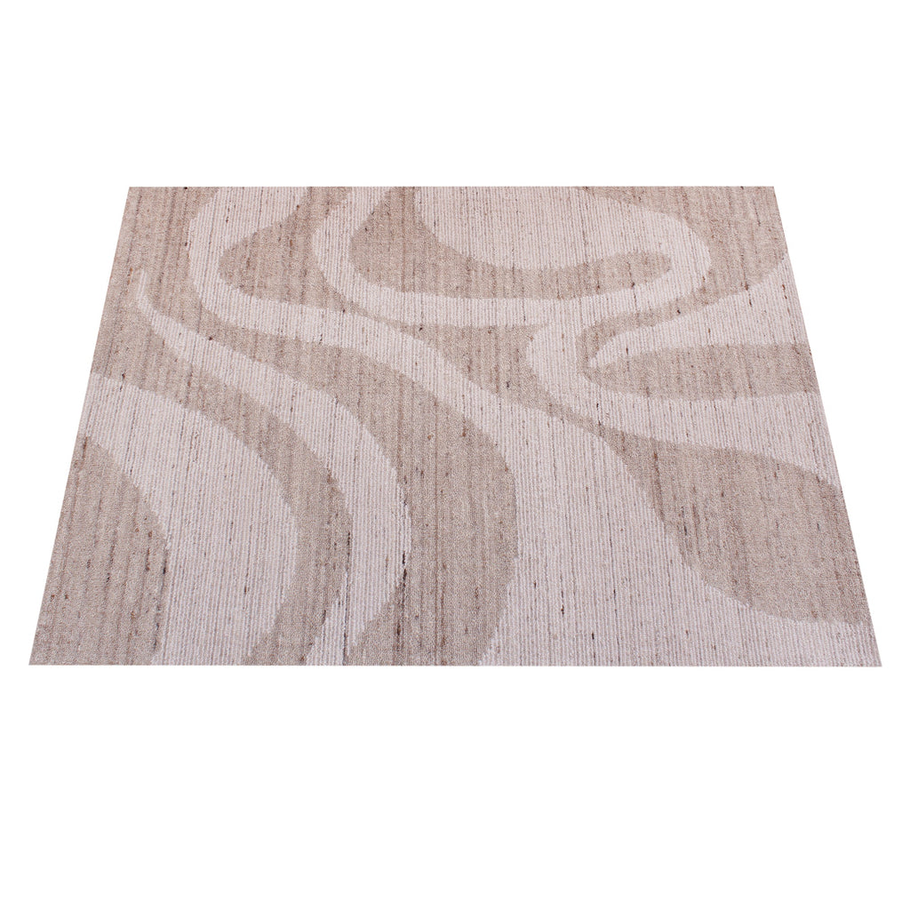 RASINA RUG - IVORY - WOOL - HAND WOVEN, OVER TUFTED