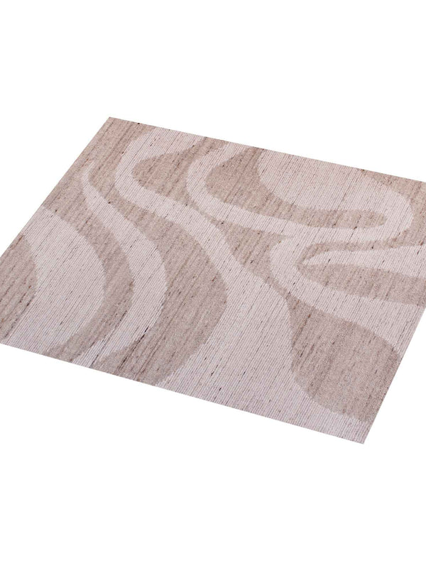 RASINA RUG - IVORY - WOOL - HAND WOVEN, OVER TUFTED