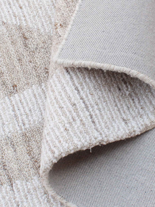 RASINA RUG - IVORY - WOOL - HAND WOVEN, OVER TUFTED