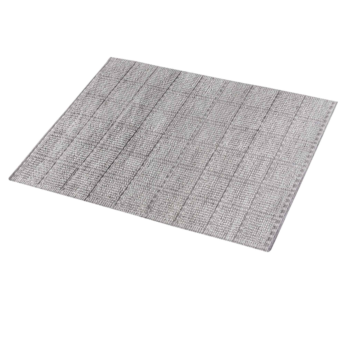 Monolith & Heart Rhodec Hand-Woven PET Rug, Recycled, Neutral Taupe