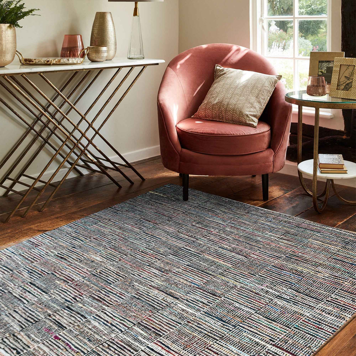 RODEO RUG - Hemp / Recycled Cotton