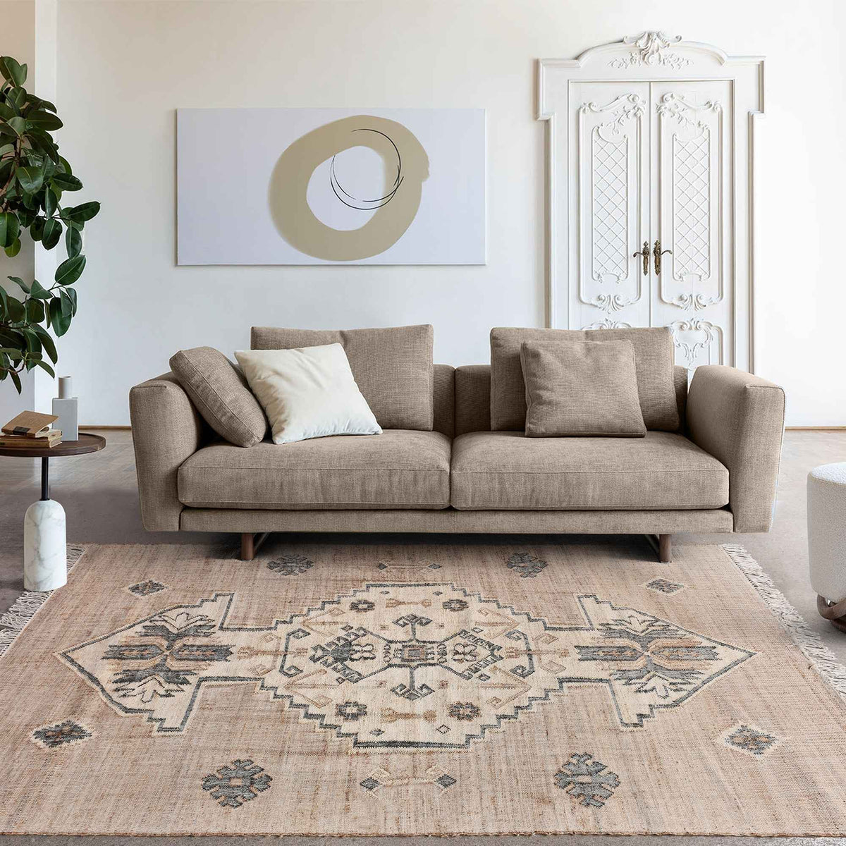 ROGALIN-II RUG - JUTE