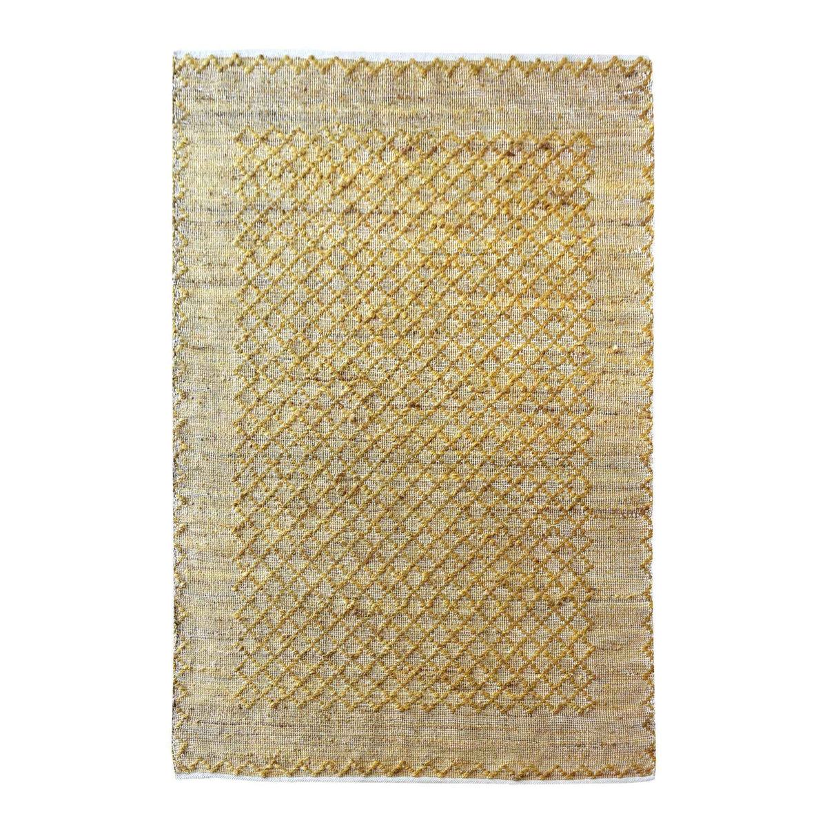 Monolith & Heart Ronan Hand-Woven Hemp Rug, Multiple Colours