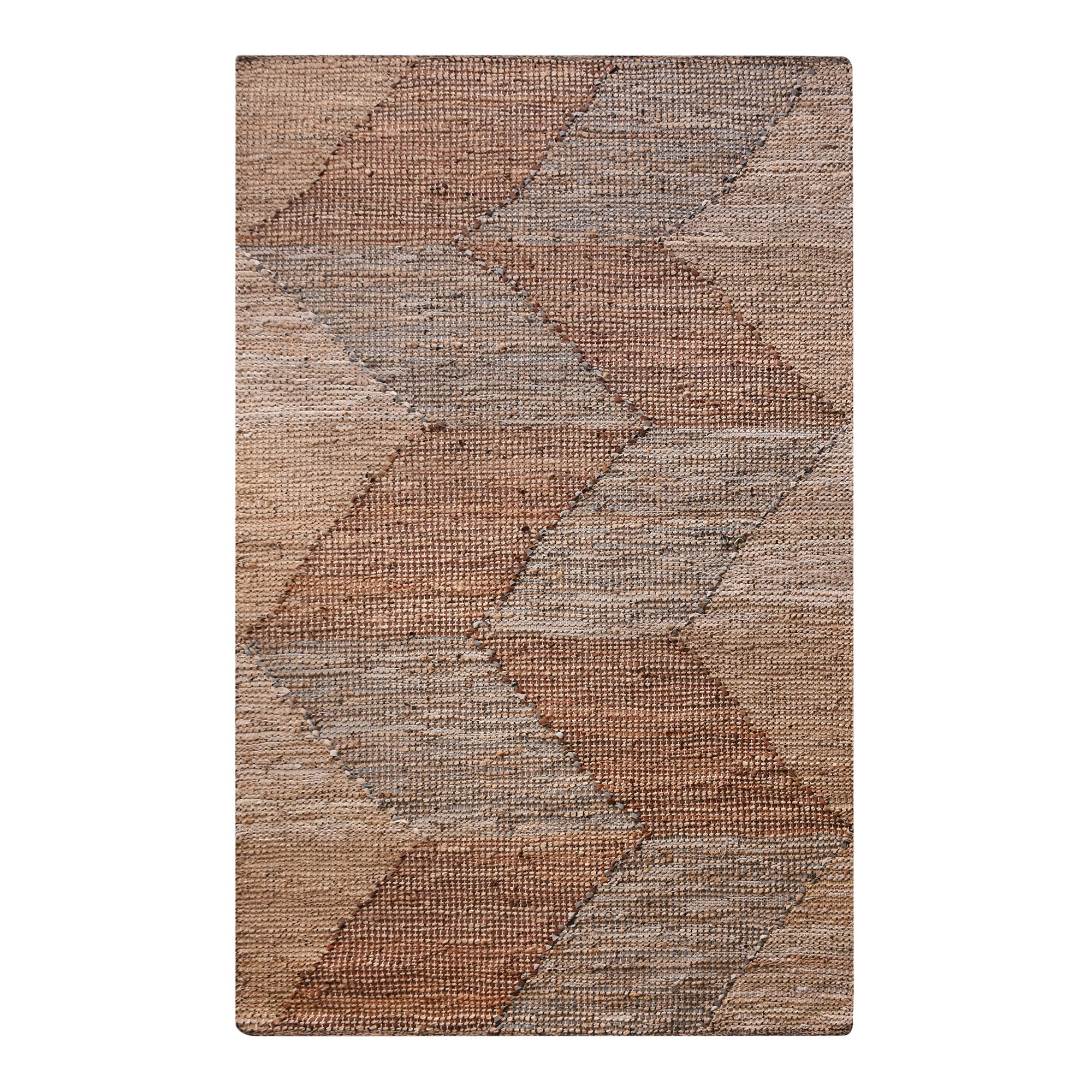 ROSENBERG RUG - JUTE/ LEATHER
