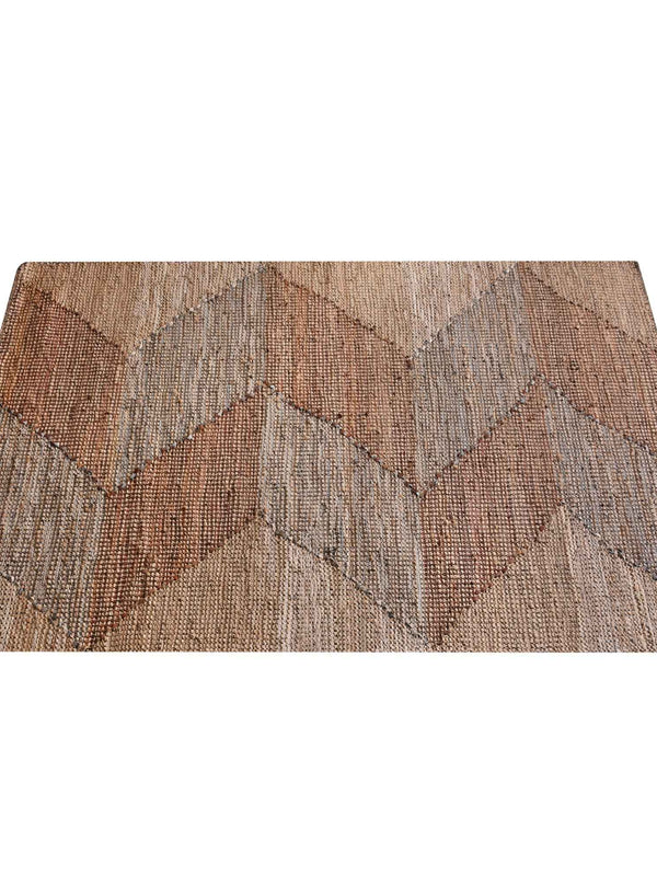 ROSENBERG RUG - JUTE/ LEATHER