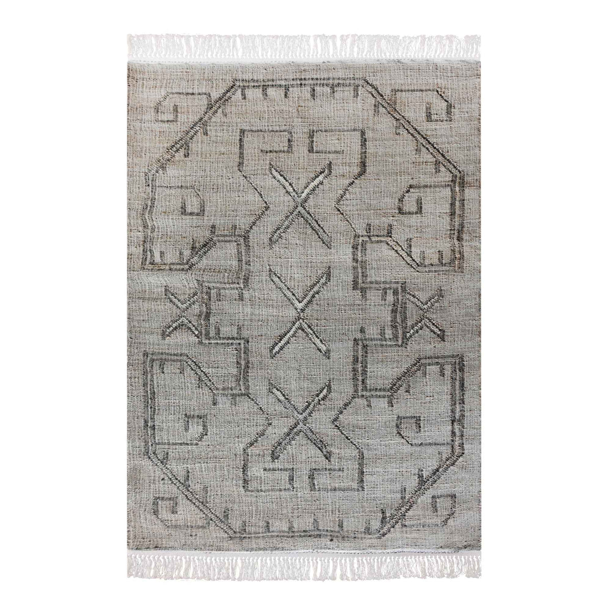 ROWSLEY RUG - HEMP/ WOOL