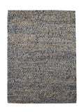 Area Rug, Bedroom Rug, Living Room Rug, Living Area Rug, Indian Rug, Office Carpet, Office Rug, Shop Rug Online, Hemp, Wool, Blue, Natural, Pitloom, Flat Weave, breded