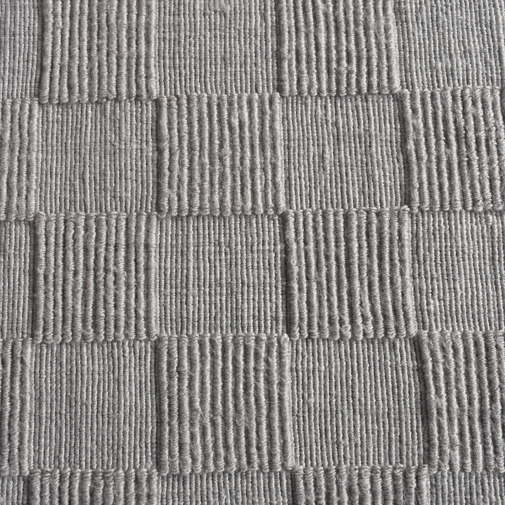 SAMPAN RUG - GREY - HAND WOVEN - PET