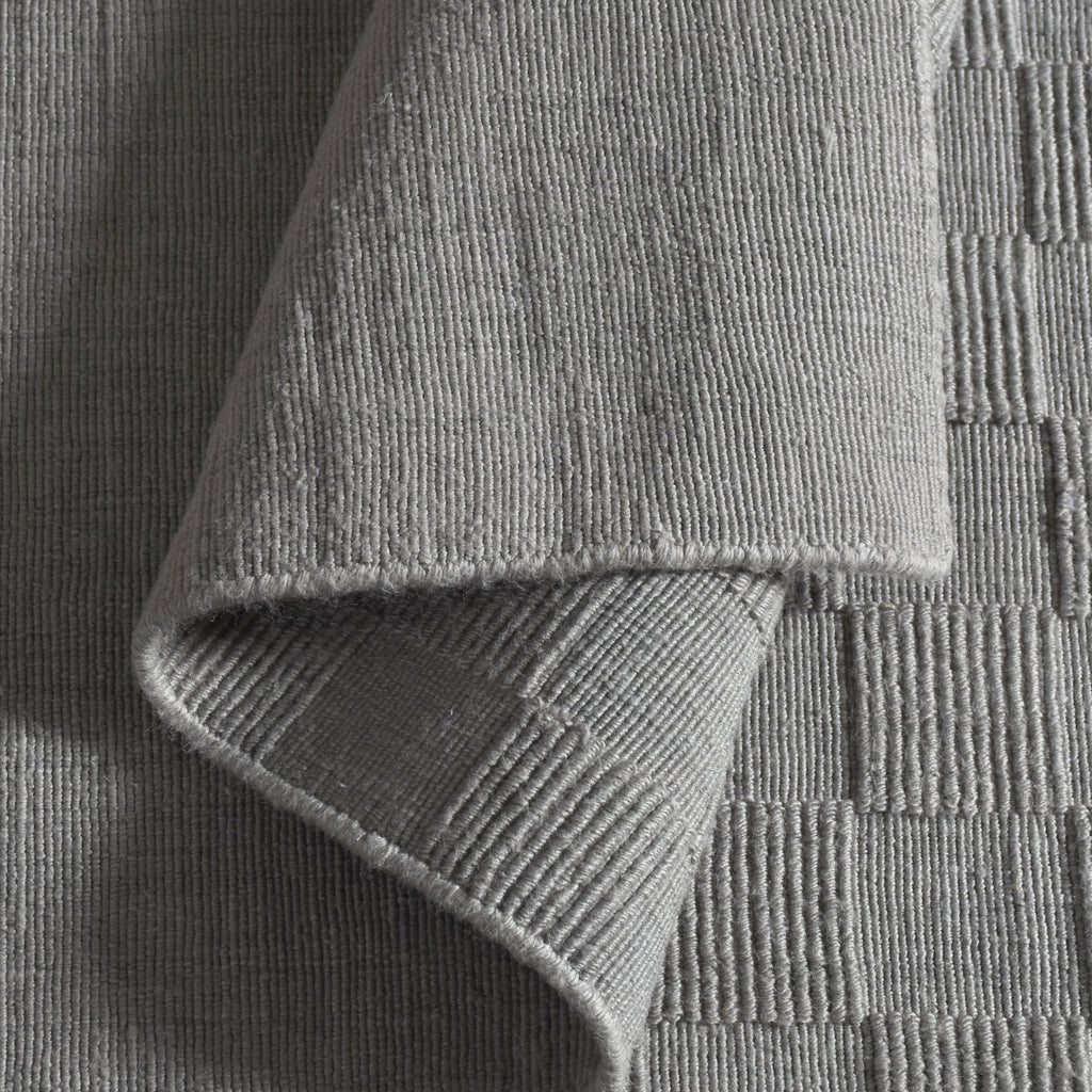 SAMPAN RUG - GREY - HAND WOVEN - PET