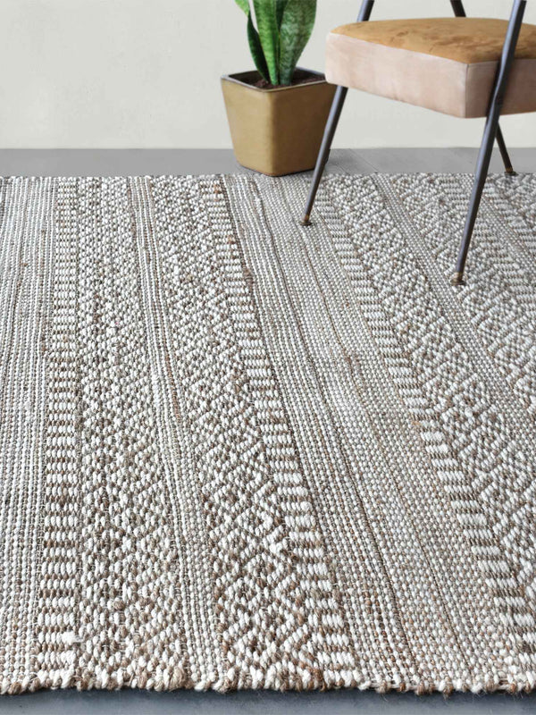 SARAH RUG - HEMP/ WOOL
