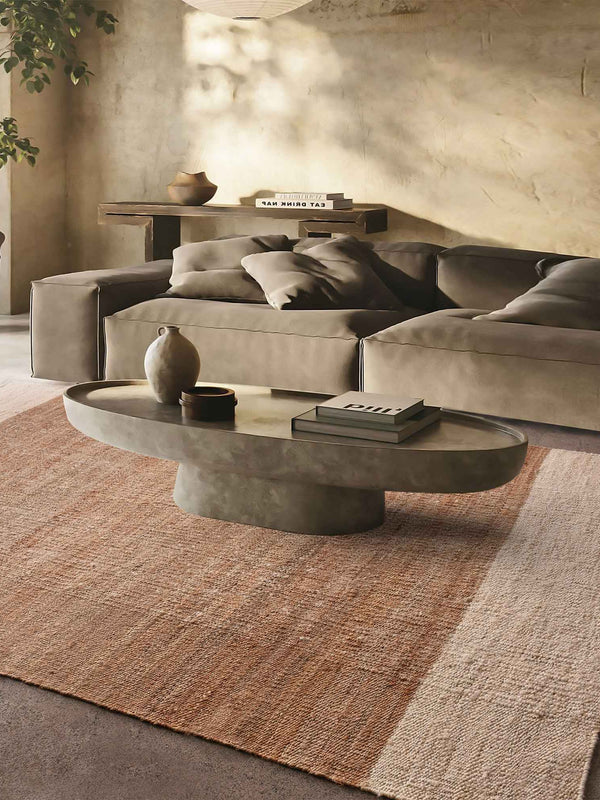 SARANAC RUG - JUTE/ WOOL