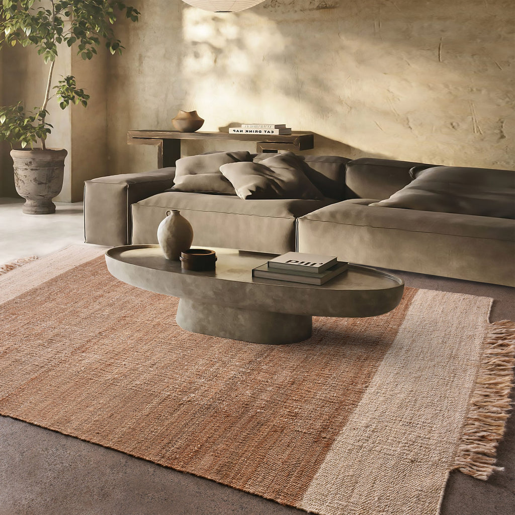 SARANAC RUG - JUTE/ WOOL