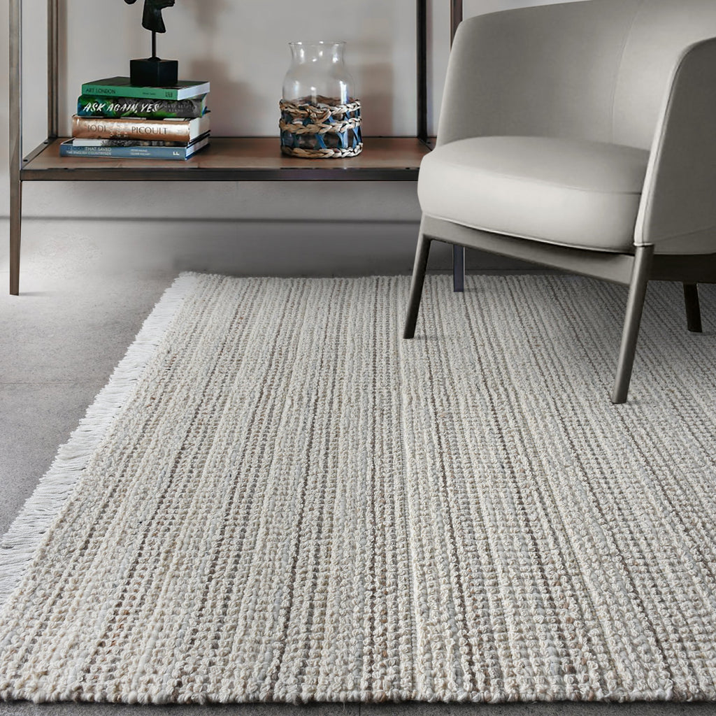 SEABROOK RUG - WOOL/ JUTE