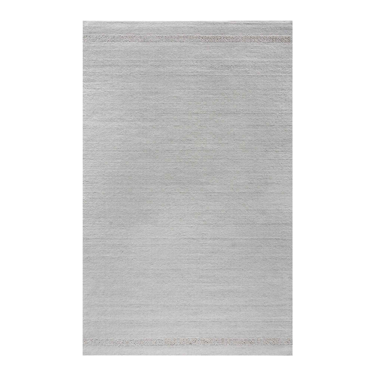 Monolith & Heart Simonds Hand-Woven Wool Rug, Natural White, Multiple Sizes