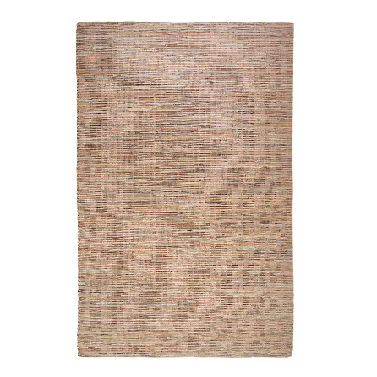 SPICA RUG - RECYLED LEATHER/ HEMP