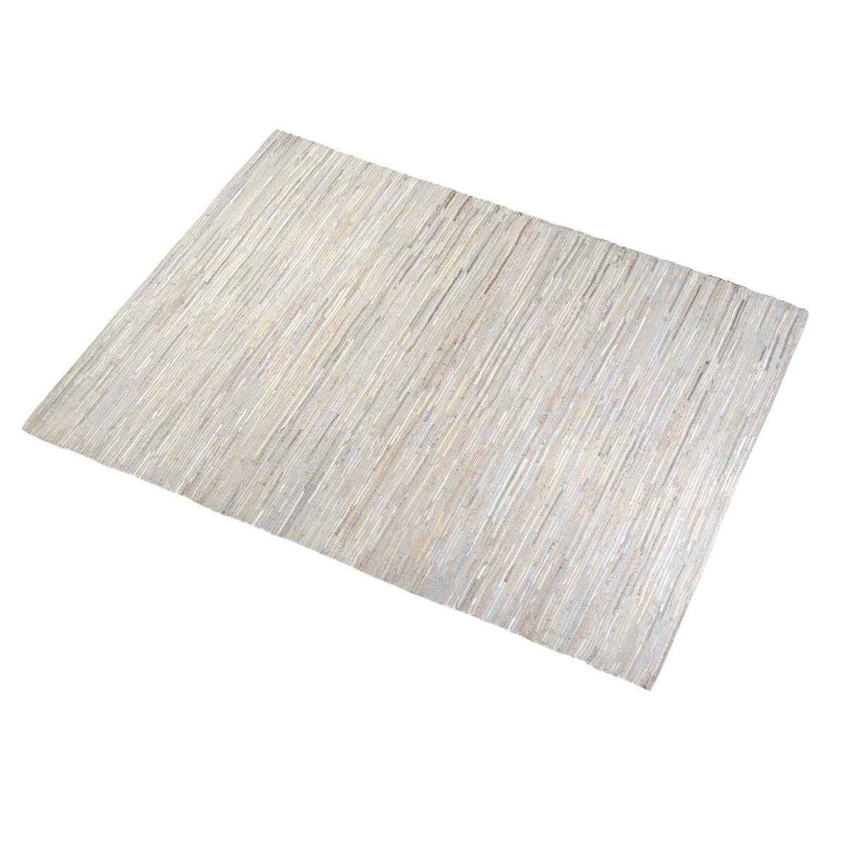 SPICA RUG - RECYLED LEATHER/ HEMP