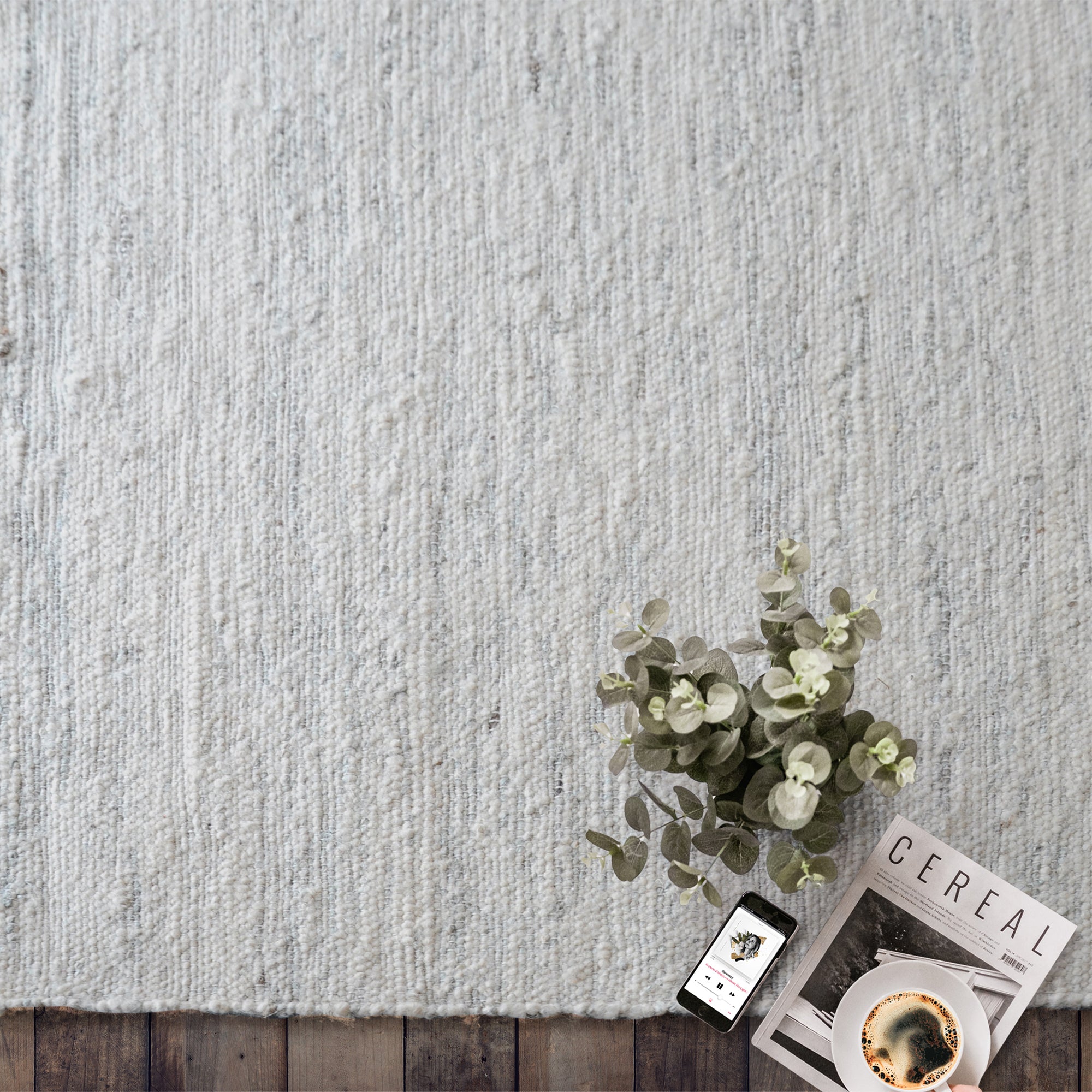 Area Rug, Bedroom Rug, Living Room Rug, Living Area Rug, Indian Rug, Office Carpet, Office Rug, Shop Rug Online, Wool, Hemp, Natural White, Grey, Pitloom, Flat Weave, Traditional