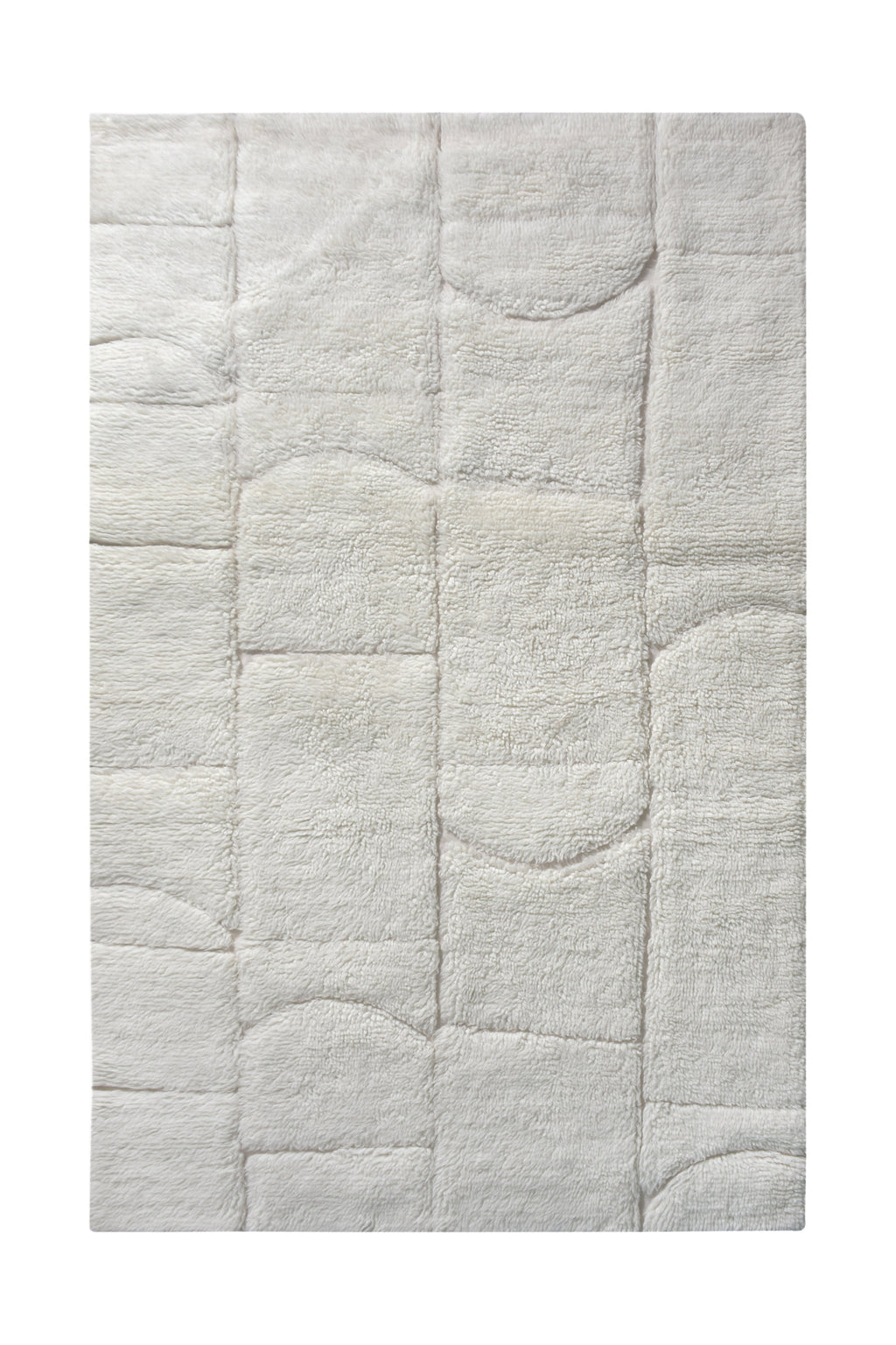 SYANNO RUG - NZ WOOL - TABLE TUFTED - IVORY