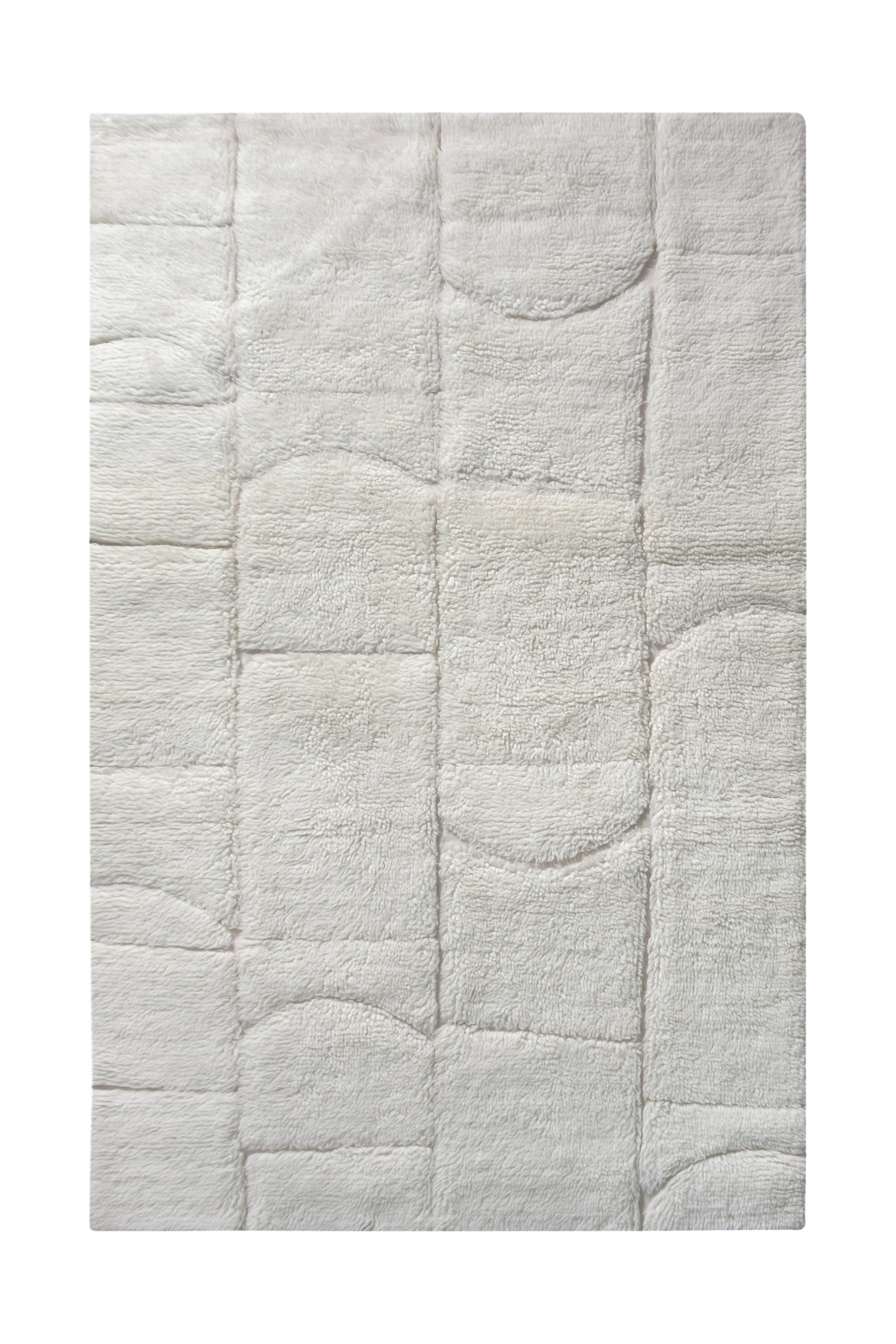 SYANNO RUG - NZ WOOL - TABLE TUFTED - IVORY