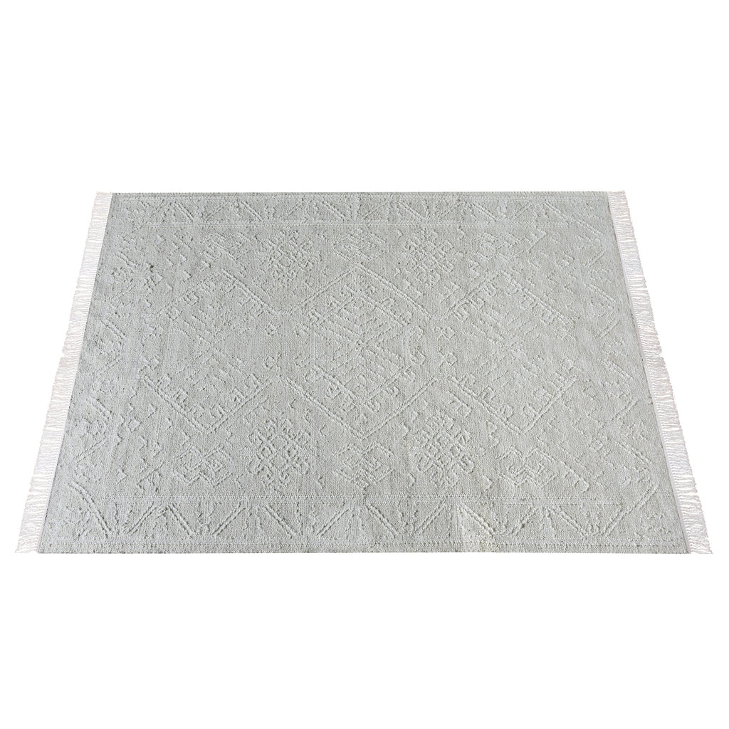 Area Rug, Bedroom Rug, Living Room Rug, Living Area Rug, Indian Rug, Office Carpet, Office Rug, Shop Rug Online, Hemp, Wool, Natural White, Punja, Flat Weave, Modern