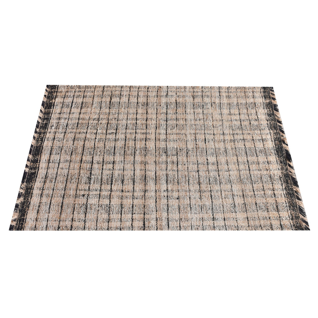Area Rug, Bedroom Rug, Living Room Rug, Living Area Rug, Indian Rug, Office Carpet, Office Rug, Shop Rug Online, Jute, Hand Spun Yarn, Natural, Charcoal, Punja, Flat Weave, textured
