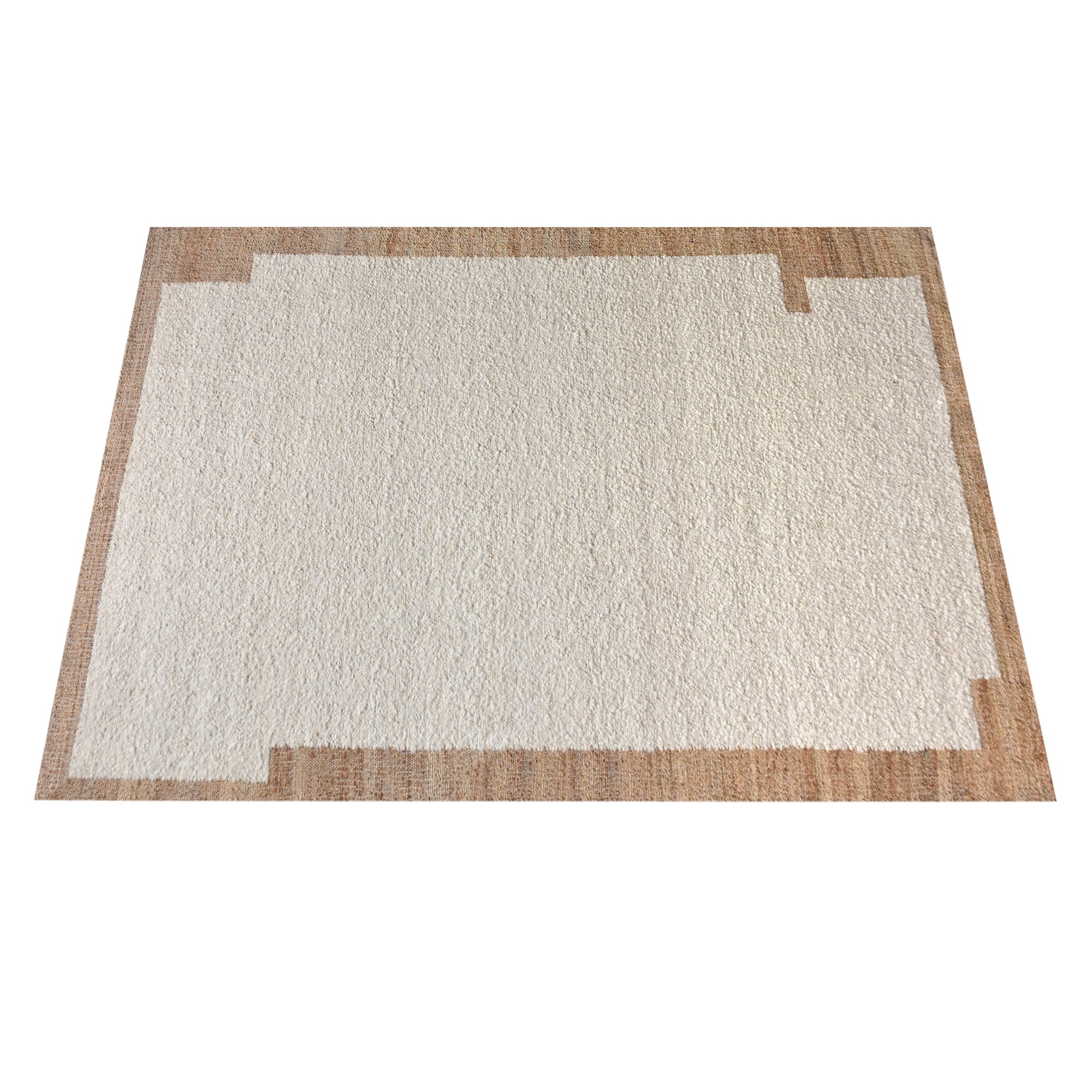 TISOVNIK RUG - NATURAL/IVORY - NZ WOOL/JUTE