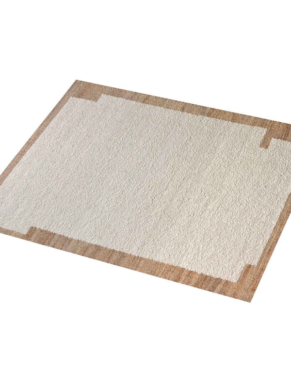TISOVNIK RUG - NATURAL/IVORY - NZ WOOL/JUTE