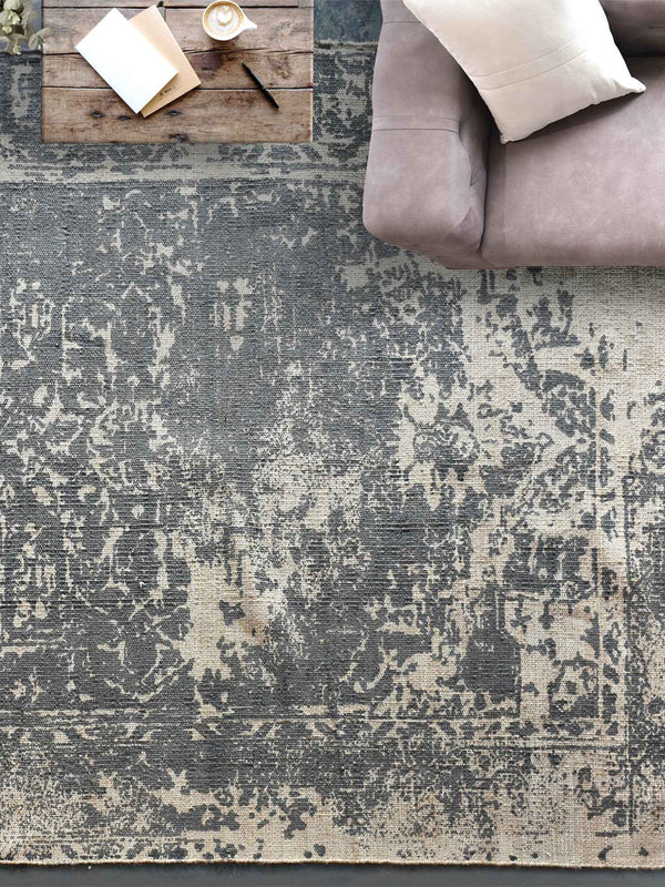TOMSA RUG - HEMP/ COTTON/ PRINTED