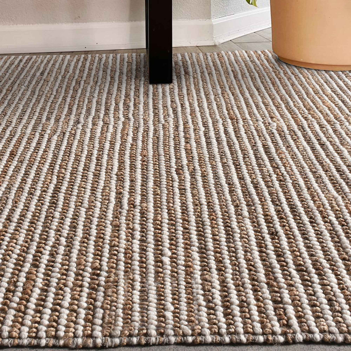 TOUCAN RUG - JUTE/ WOOL