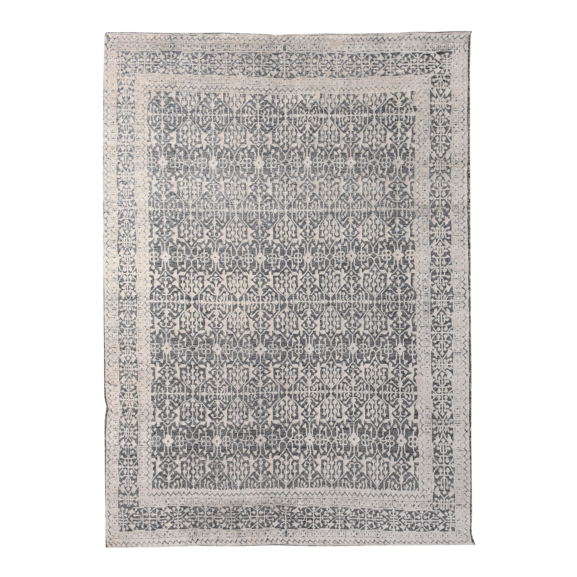 Area Rug, Bedroom Rug, Living Room Rug, Living Area Rug, Indian Rug, Office Carpet, Office Rug, Shop Rug Online, Wool, Natural, Charcoal, Hand knotted, All Cut, Textured