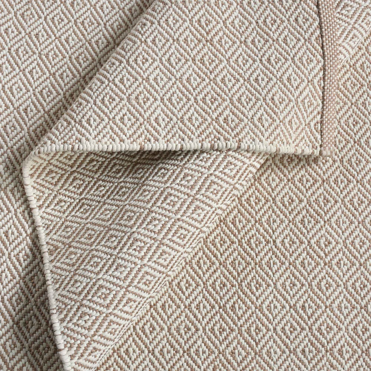 Monolith & Heart Handwoven Ventuari Polypropylene Rug, Ivory/Beige, Indoor/Outdoor, Multiple Sizes