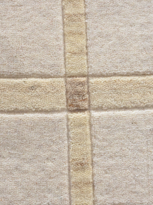 VIMMA RUG - WOOL - HAND WOVEN - IVORY/BEIGE