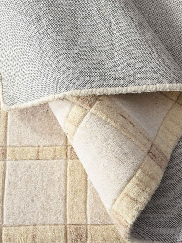 VIMMA RUG - WOOL - HAND WOVEN - IVORY/BEIGE